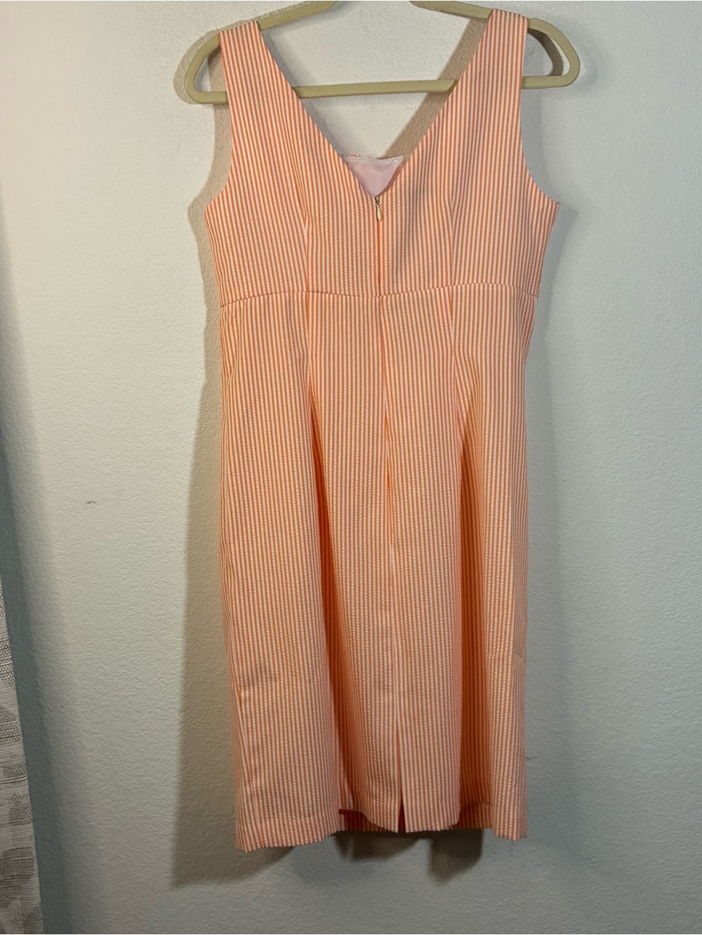 LONDON TIMES STRIPED DRESS, SIZE 8 - Picture 4 of 6